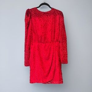 The Kooples Artichoke Velvet Dress size 2